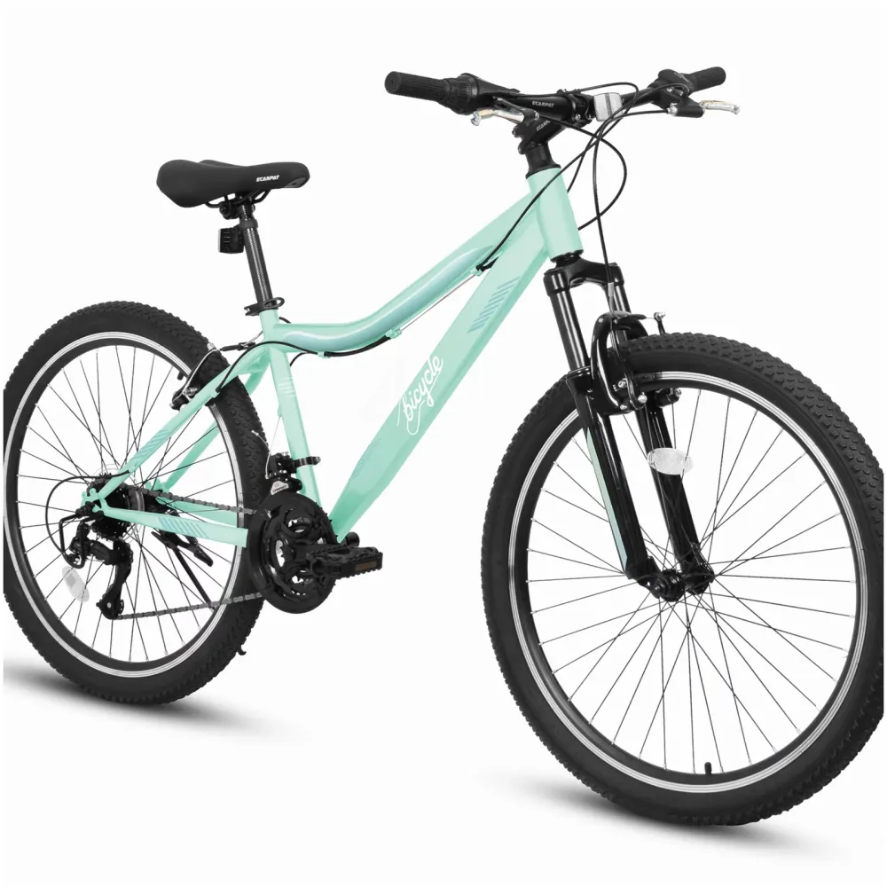Mountain Bike green 100mm 26.80 in