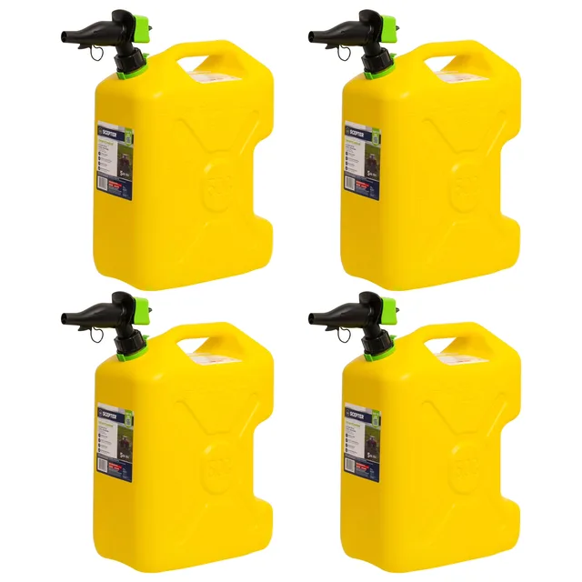 Alarms & Safety 4 pack yellow 5 gallons