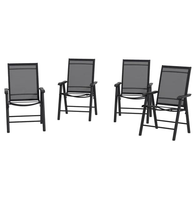 Metal Frame folding portable black