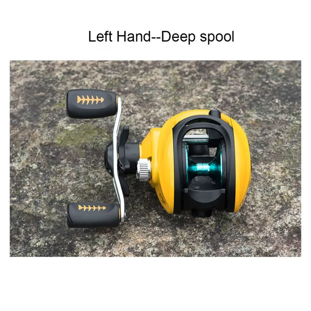 Fishing Reel 6kg heavy-duty yellow