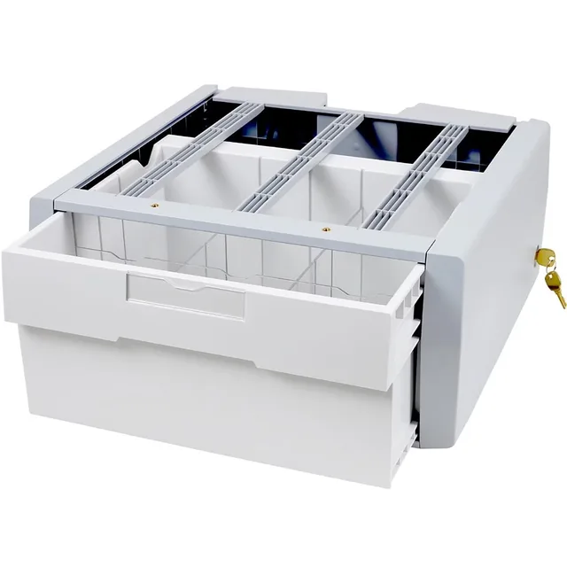 Organizer gray white grey