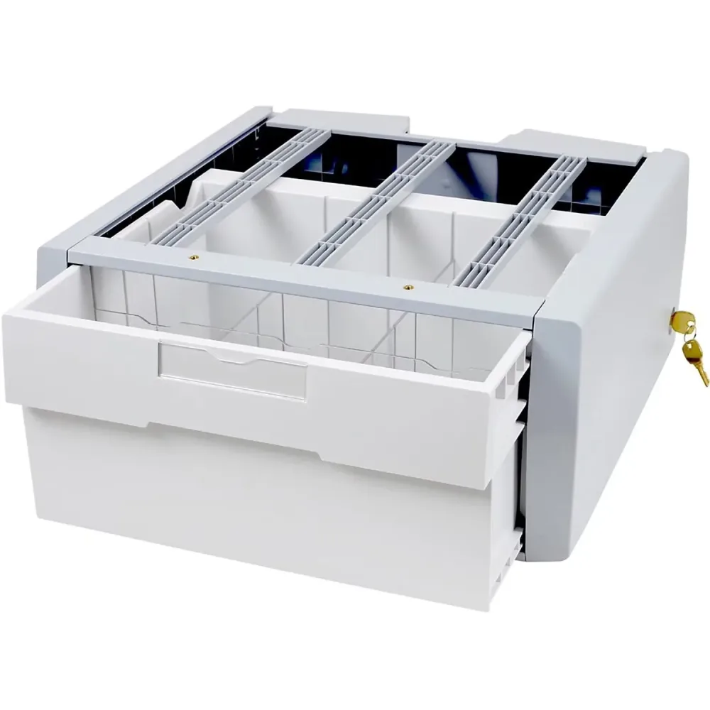 Organizer gray white grey