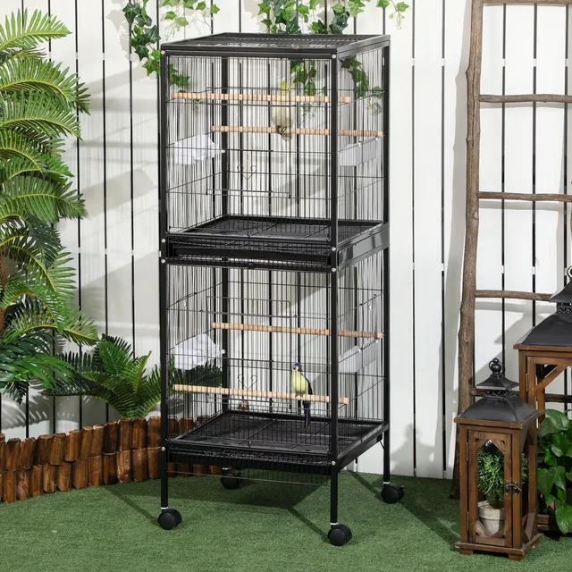 Furniture & Enrichment 1.7 ft 55" black