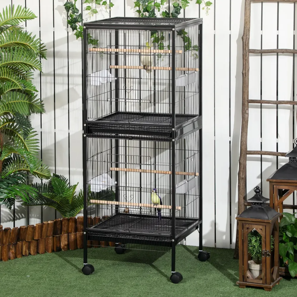 Furniture & Enrichment 1.7 ft 55" black