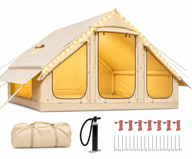 Camping Tents windproof 6.9ft 3-4 person