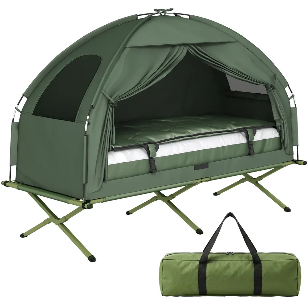 Sleeping Bag folding green 16.14 in