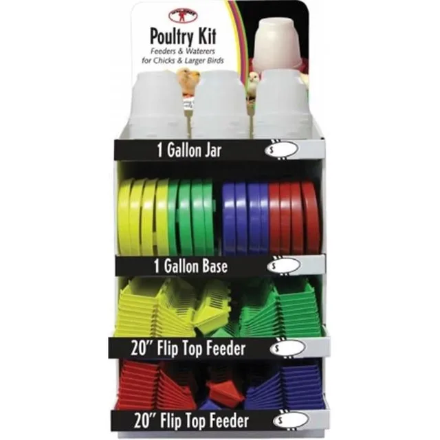 Feeder 1 gallon red green