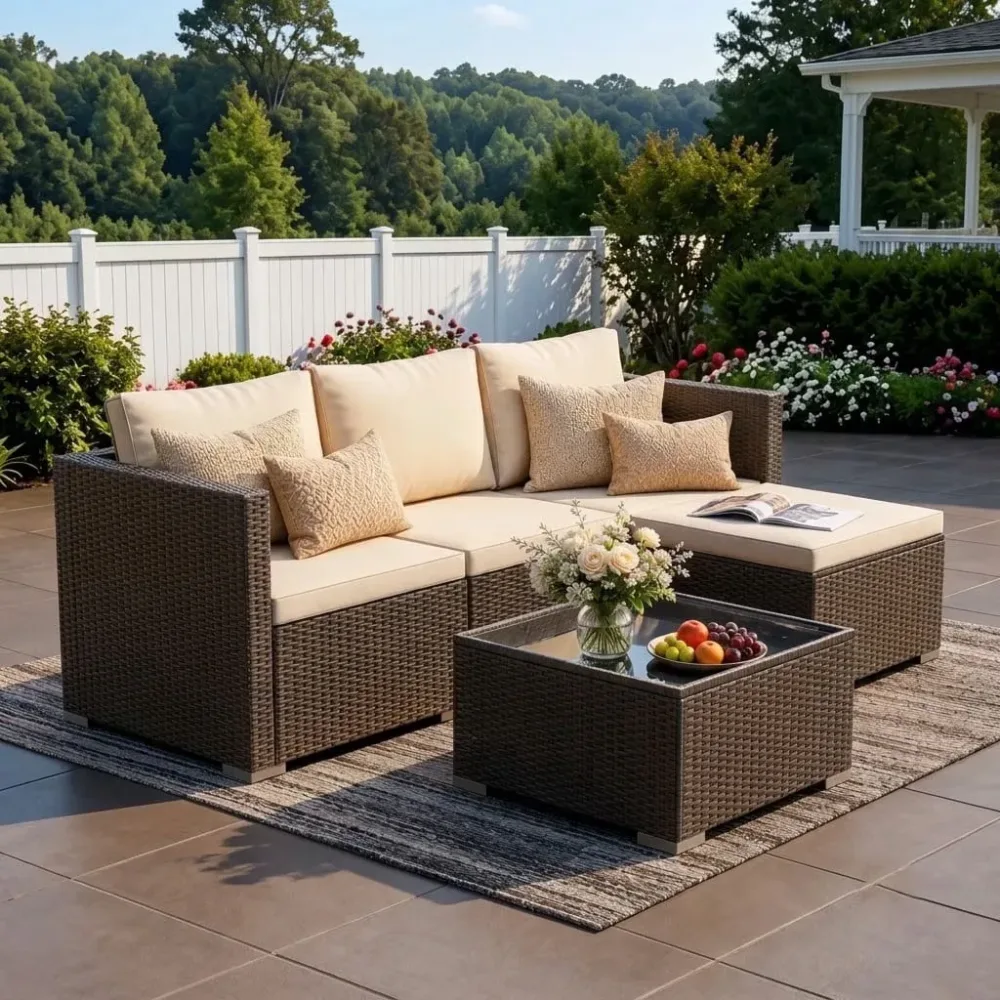 Garden Patio grey black