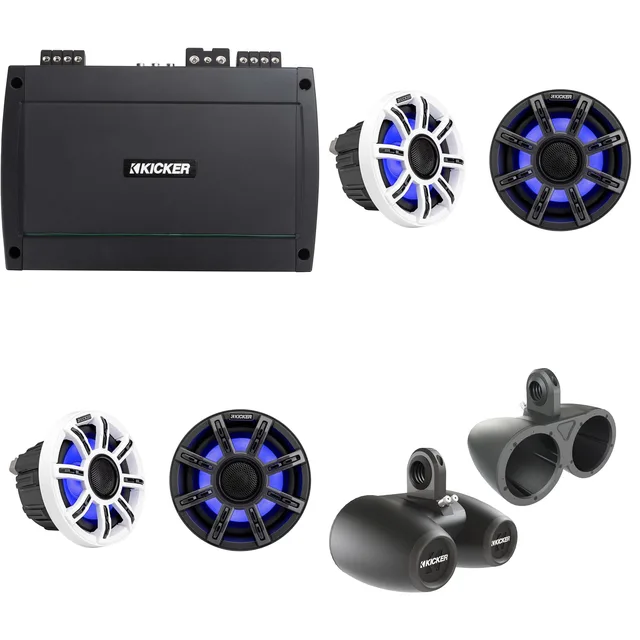 Audio Components 6.5" 2 pair black