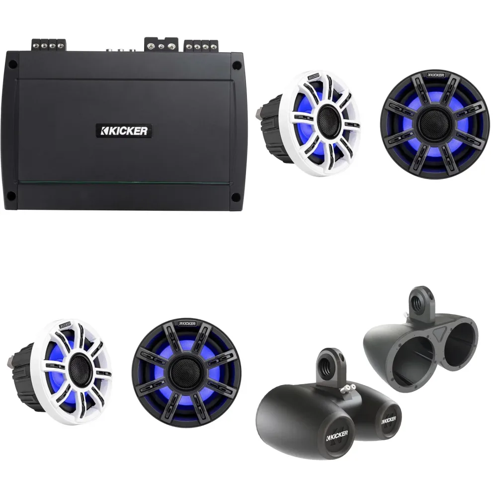 Audio Components 6.5" 2 pair black