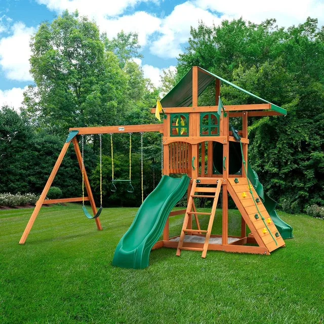 Vinyl Canopy green heavy-duty