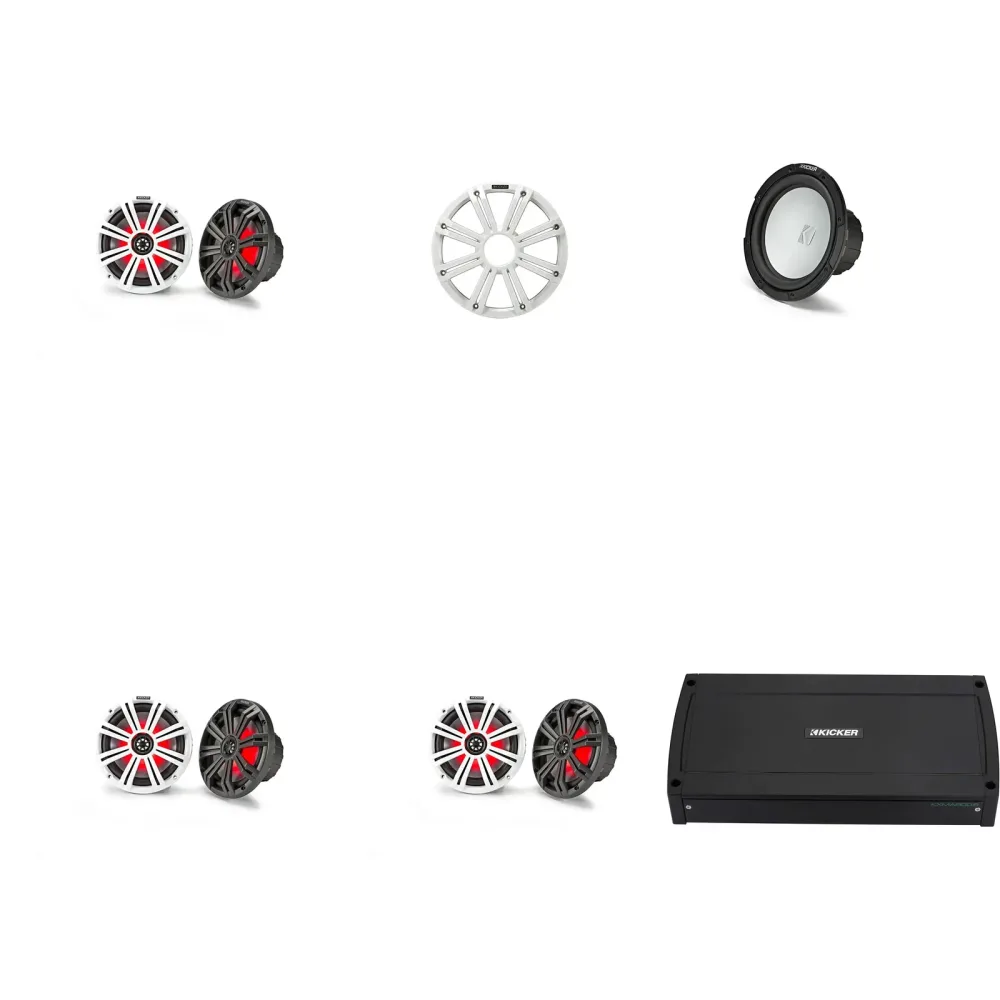 Marine Audio 8" 10" led