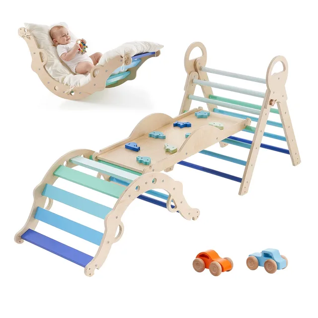 Climbing Toys 150 lbs foldable blue