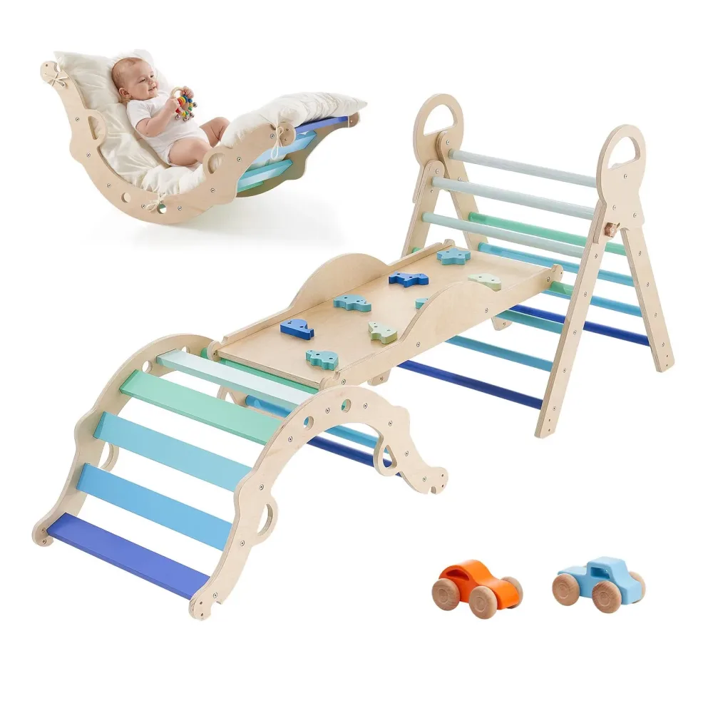 Climbing Toys 150 lbs foldable blue