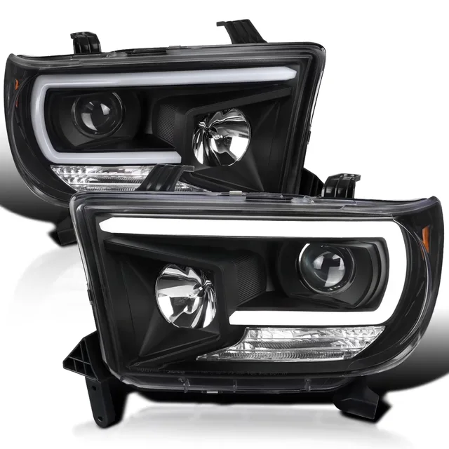 Projector Headlights led black waterproof