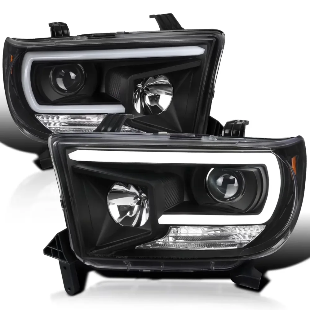 Projector Headlights led black waterproof