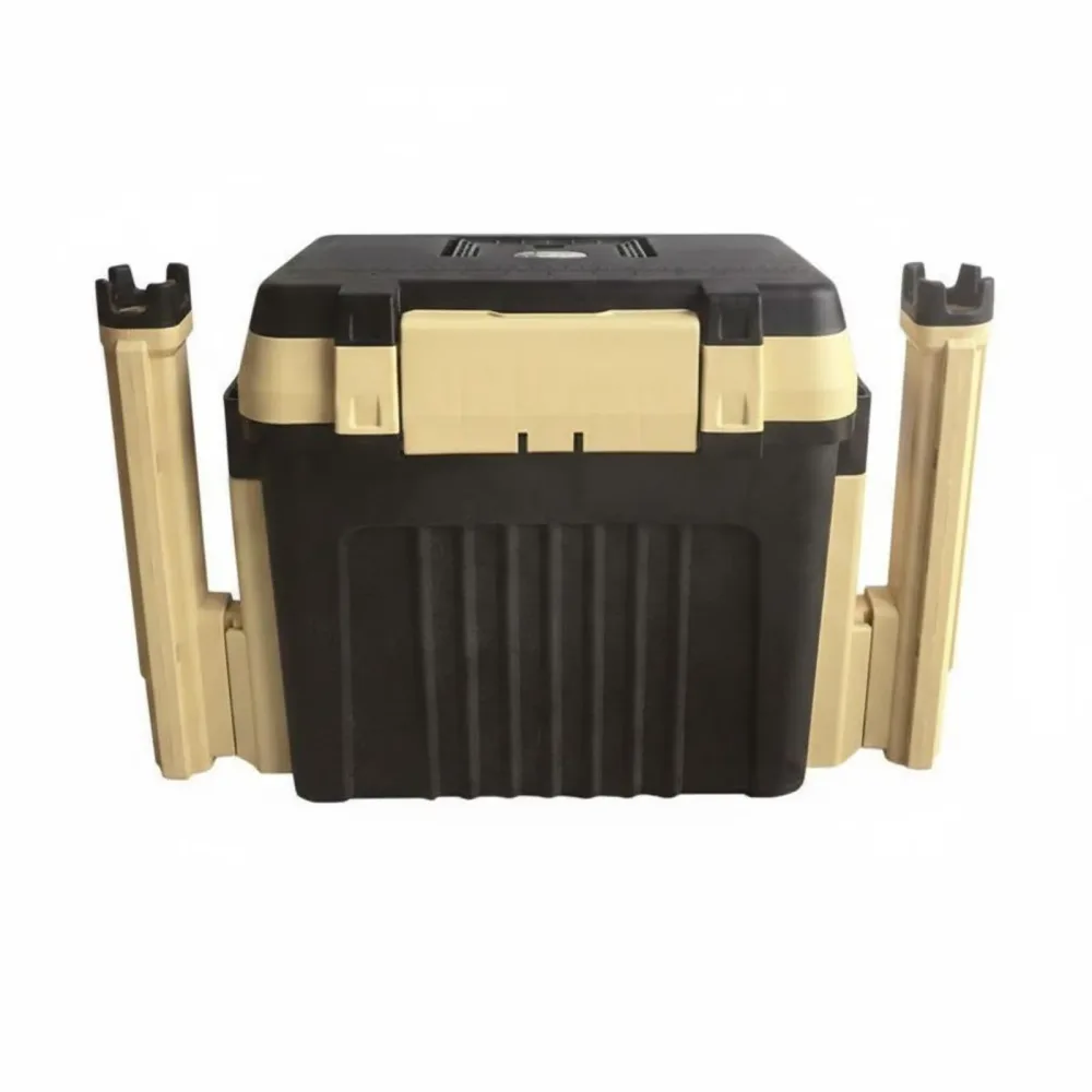 Storage Box locking black 35 cm