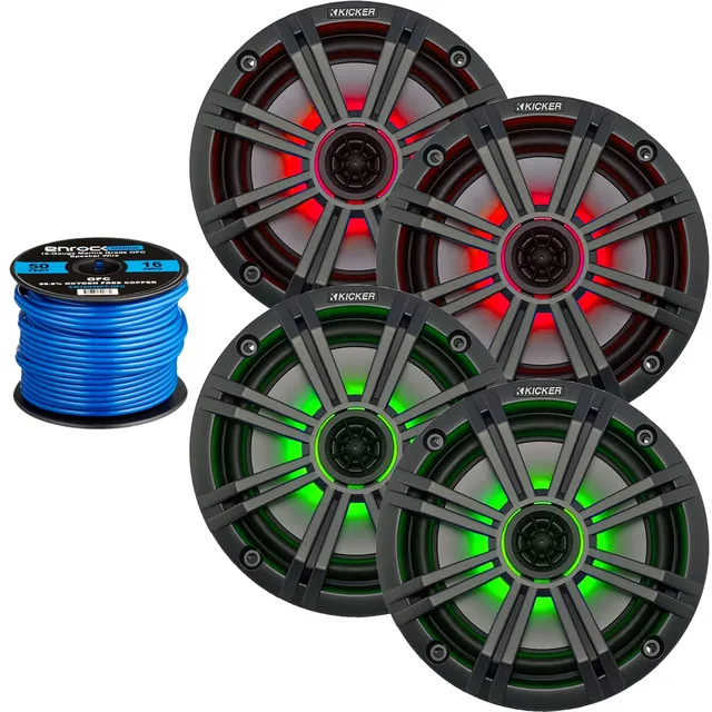 Gauge Speaker 2 pairs 6.5" 195w