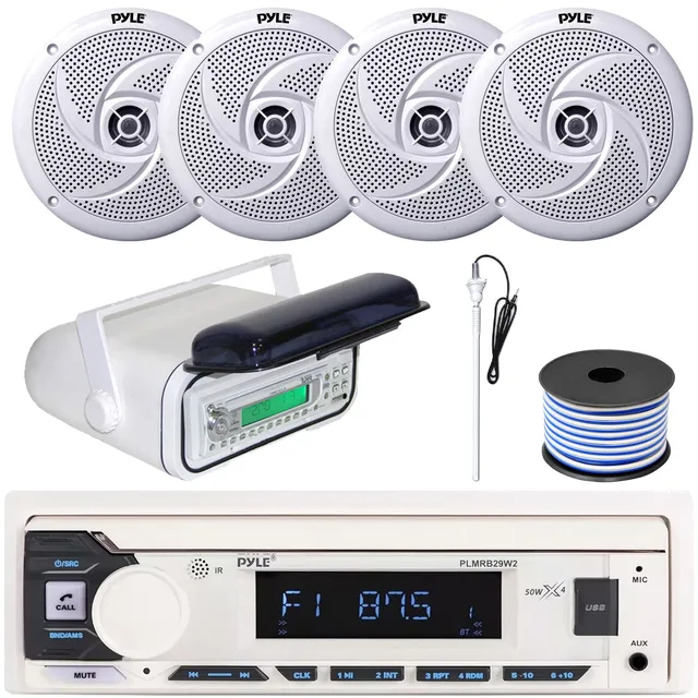 In-dash Stereo 8' 320 watt bluetooth