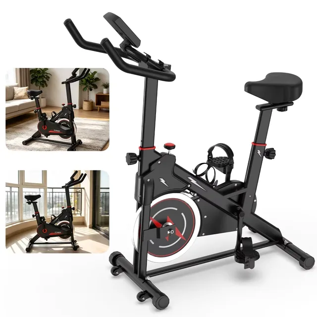 Exercise Bike 0 in adjustable portable