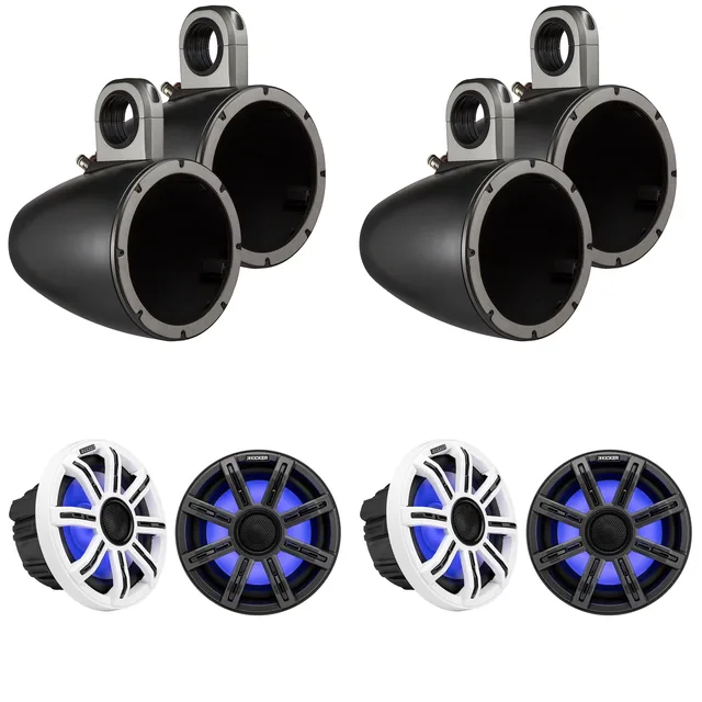 Audio Components 8" 2 pair black