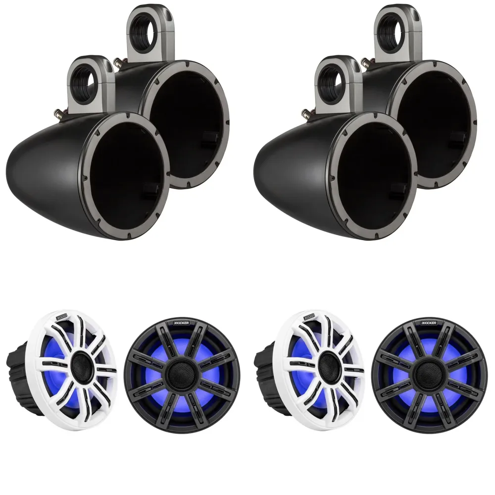 Audio Components 8" 2 pair black