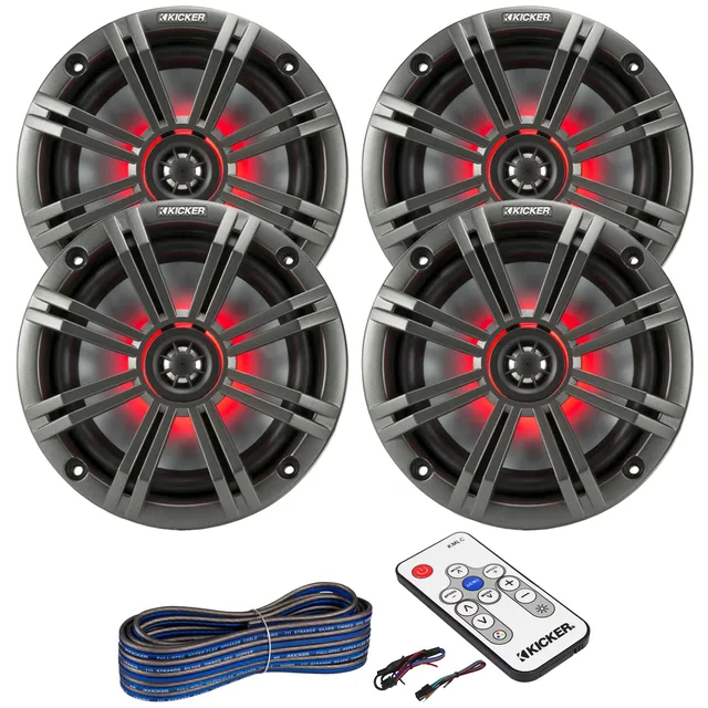 Marine Audio 2 pair 6.5" 195 watts