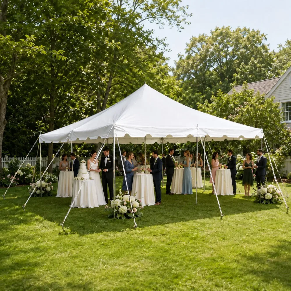 Tent white 14oz heavy-duty