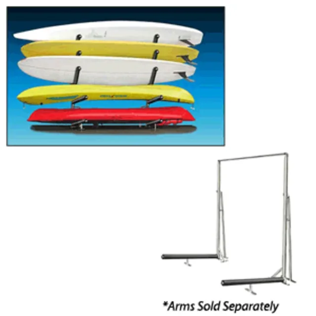 Storage Rack 69" silver 2"