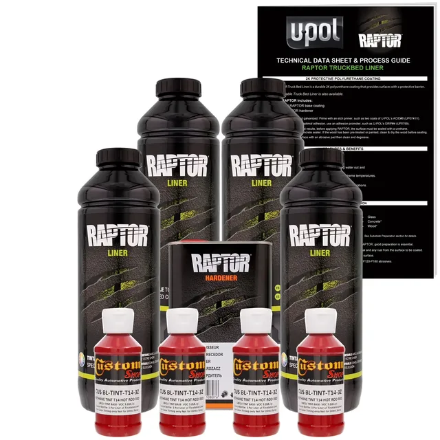 Truck Bed 4 liters red 3 oz