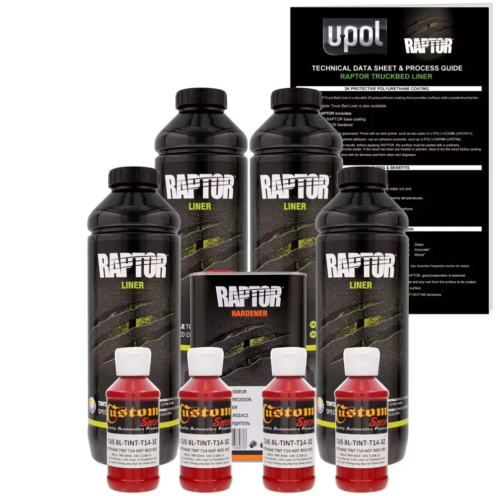 Truck Bed 4 liters red 3 oz
