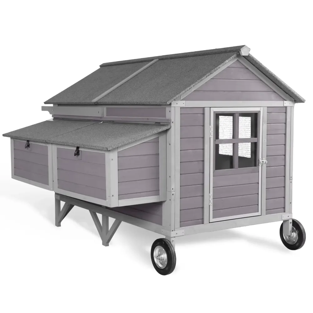 Chicken Coop 68.1" 8.1" portable
