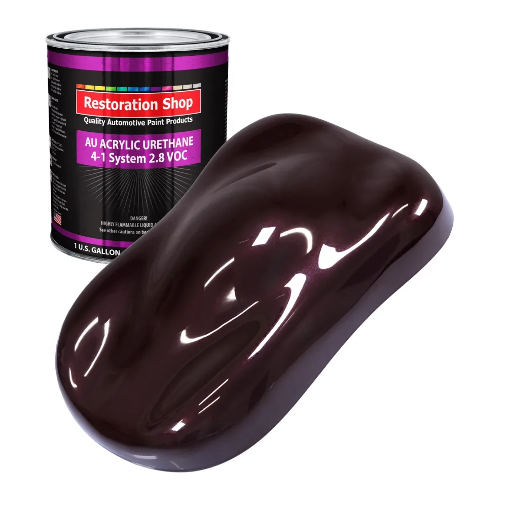 Auto Paint black 1 gallon 1 quart