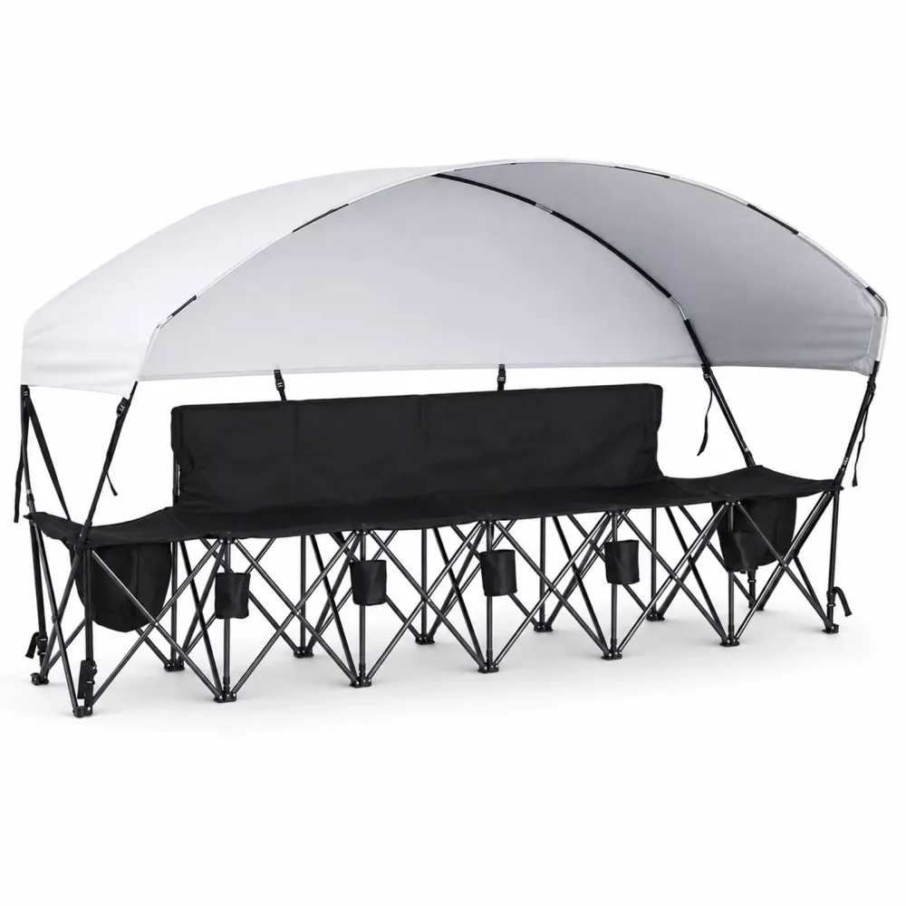 Seat folding portable black