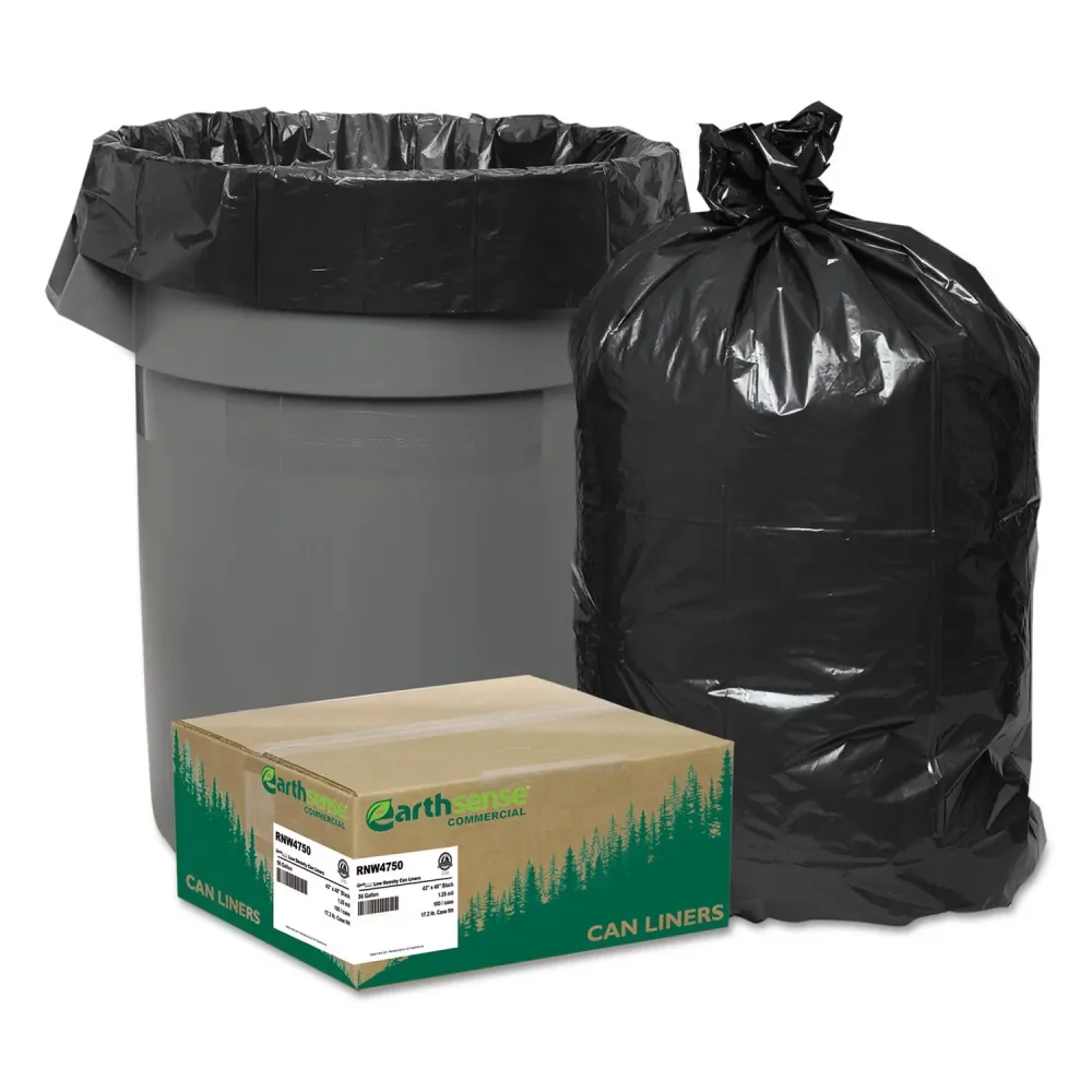 Liner black 40-45 gallon 40"