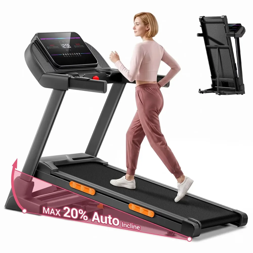 Treadmill 4.0hp 400 lbs folding