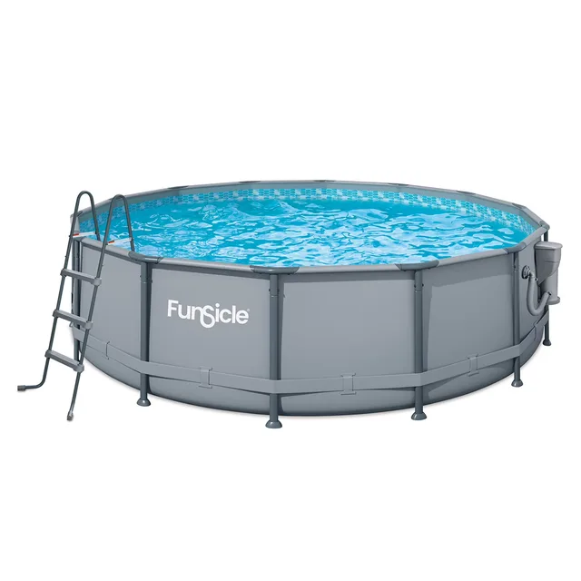 Ground Pool 14ft 42in grey