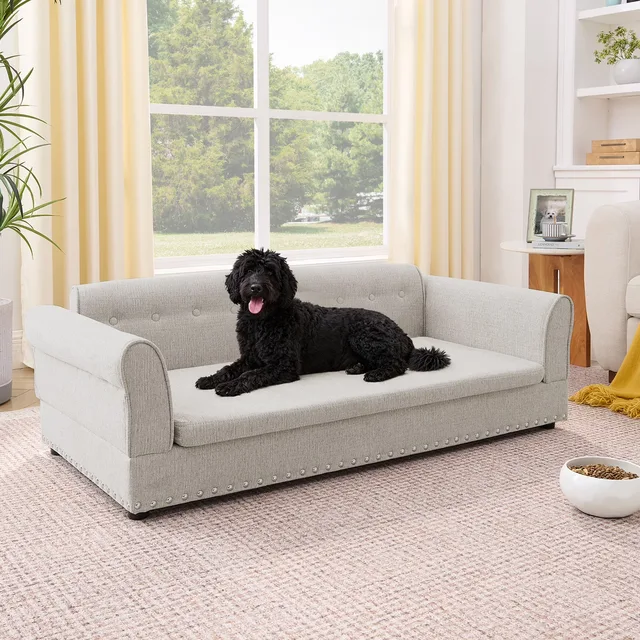 Sofa Bed beige 55"