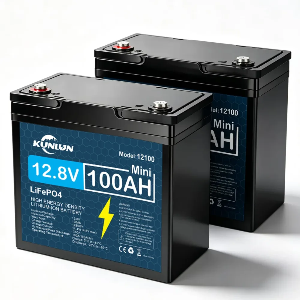Lithium Battery 2 pack 12v 12.8v