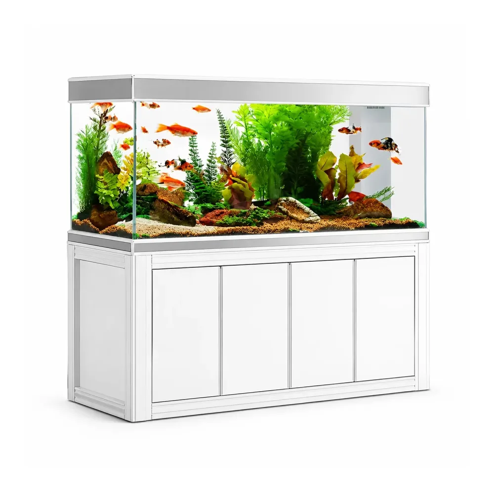 Stand white silver 230 gallons