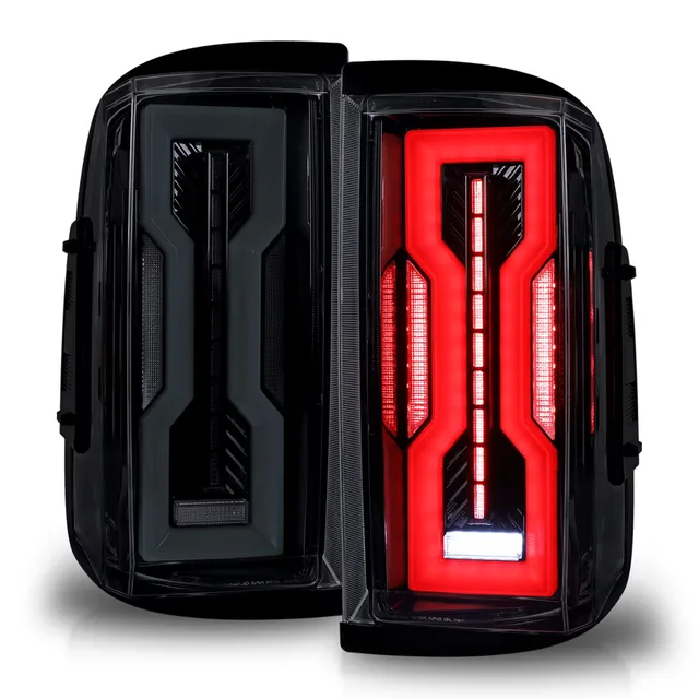 Light led black red