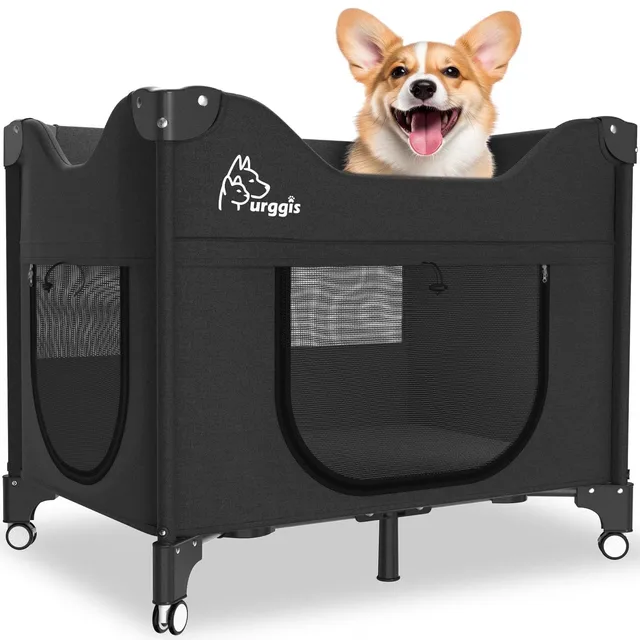 Pet Bed grey black 100 lbs