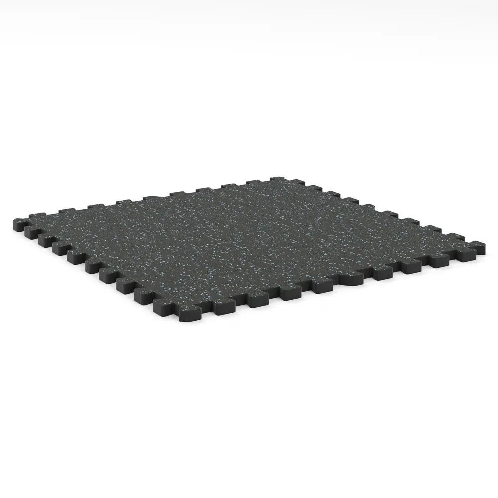 Workout Mats 0.39' black blue