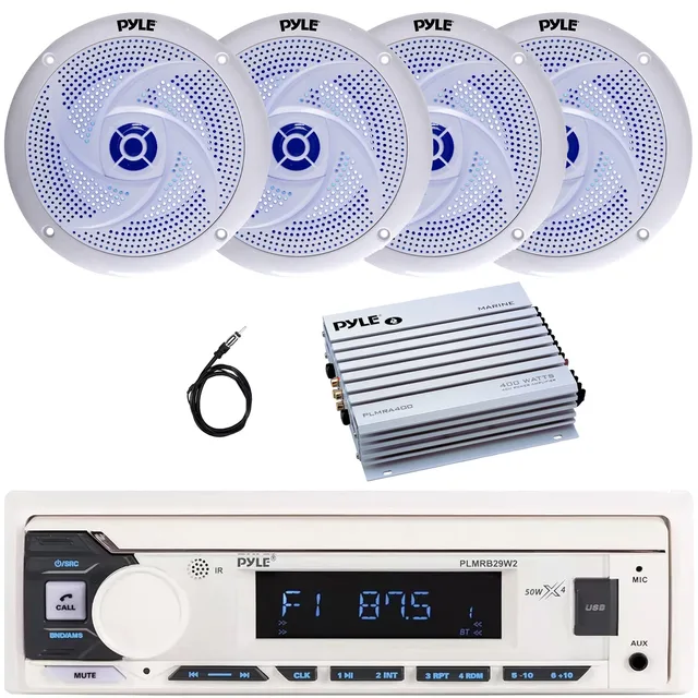 In-dash Stereo 8' 320w 4 channel
