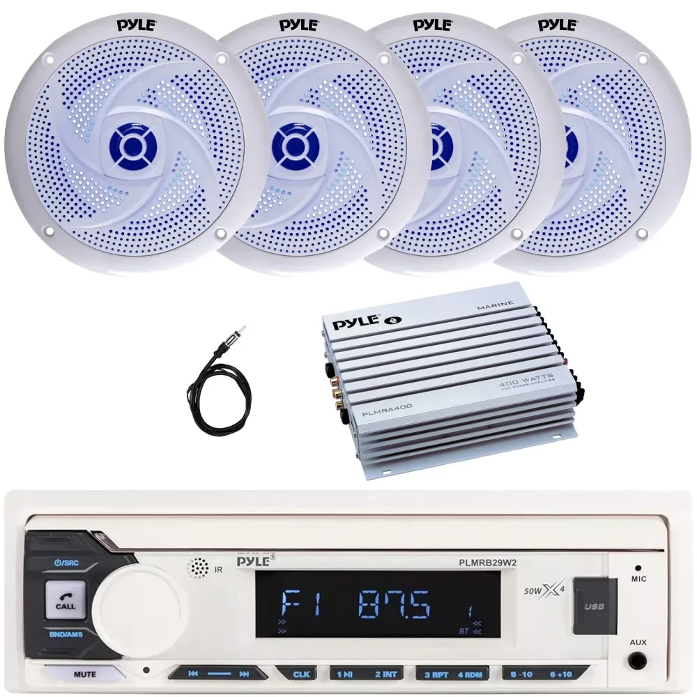 In-dash Stereo 8' 320w 4 channel