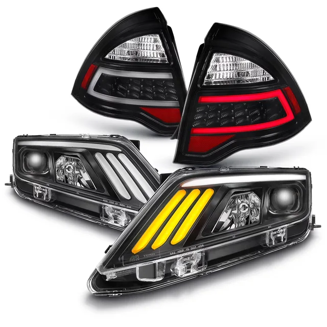 Lamp led black