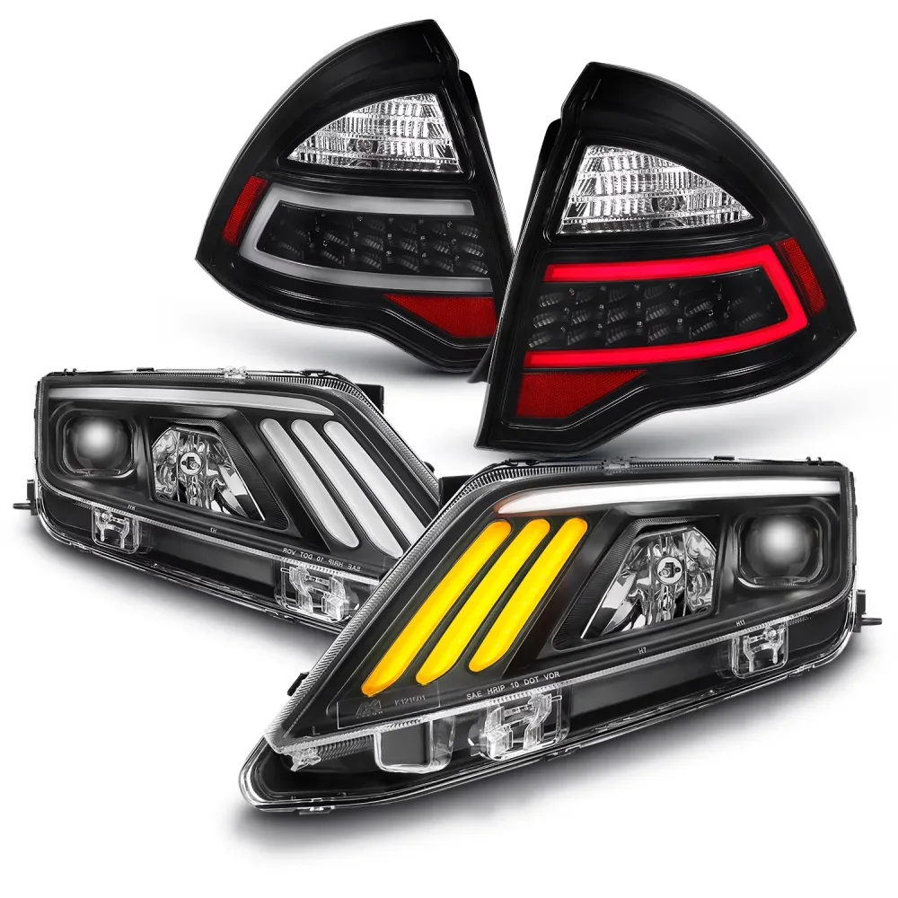 Lamp led black