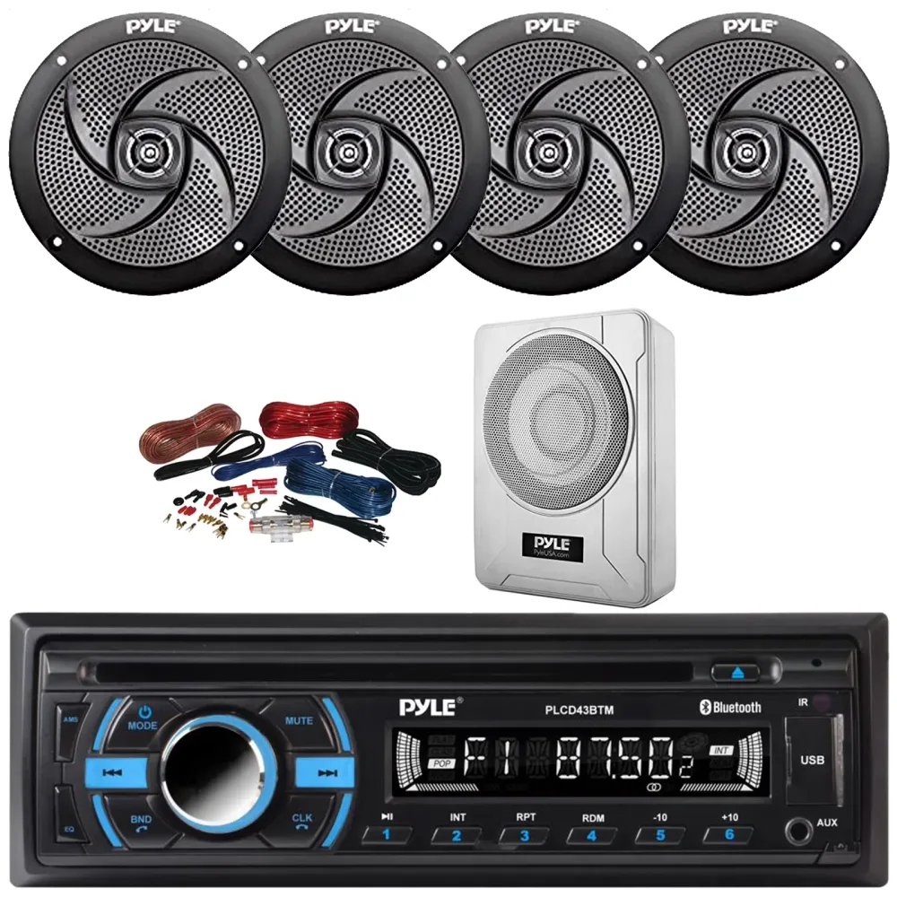 Stereo Receiver 5.25" 180w 600w