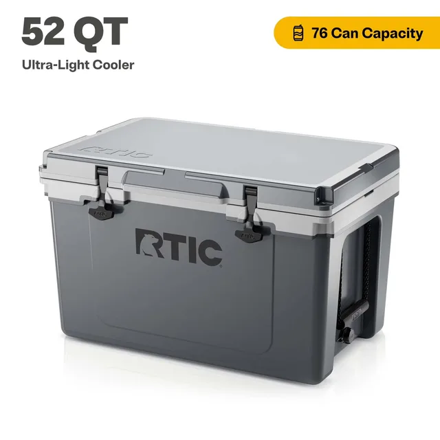 Chest grey 3" 52 quart