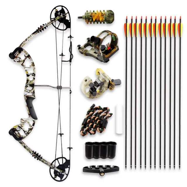 Bow Arrow 30-70 lbs adjustable brown